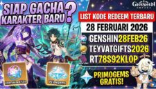 Siap Gacha Karakter Baru? Cek List Kode Redeem Genshin Impact Terbaru 28 Februari 2026 (Foto: AI)