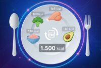 Begini Cara Mudah Hitung Kalori Makanan Agar Berat Badan Cepat Turun (Foto: AI)