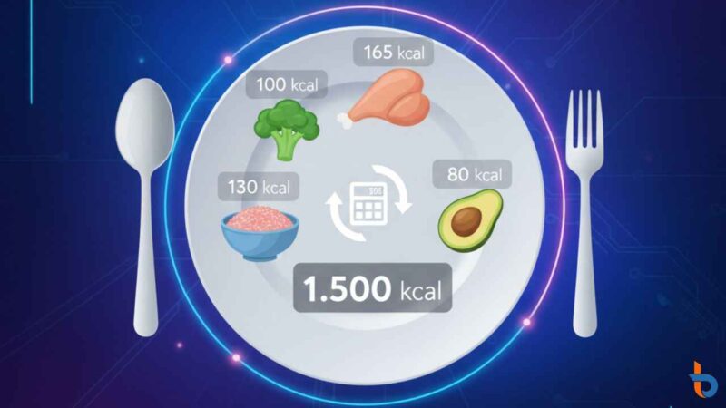 Begini Cara Mudah Hitung Kalori Makanan Agar Berat Badan Cepat Turun (Foto: AI)