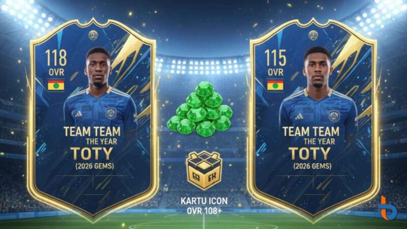 Kode Redeem FC Mobile 10 Februari 2026: Ambil Gems dan Kartu Icon TOTY Gratis!