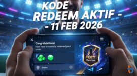 Kode Redeem FC Mobile 11 Februari 2026: Borong Gems dan Pemain TOTY Gratis!
