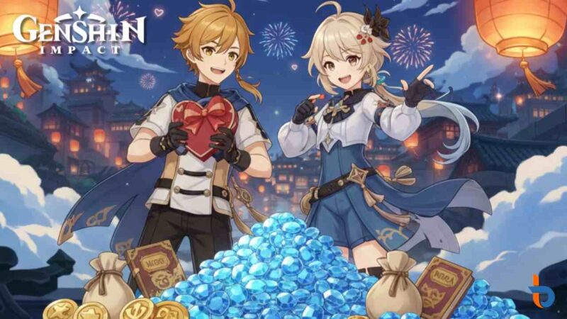 Bocoran Kode Redeem Genshin Impact 14 Februari 2026: Klaim Primogems Valentine Sekarang! (Foto: AI)
