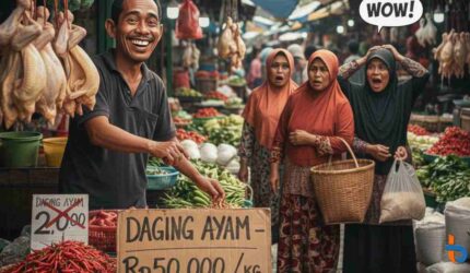 Harga Pangan Pasar Tanjung Bajure