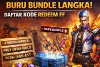 Buru Bundle Langka! Daftar Kode Redeem FF Terbaru 19 Februari 2026 (Foto: AI)