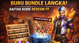 Buru Bundle Langka! Daftar Kode Redeem FF Terbaru 19 Februari 2026 (Foto: AI)