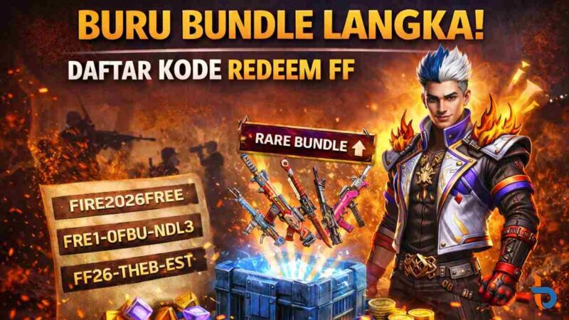 Buru Bundle Langka! Daftar Kode Redeem FF Terbaru 19 Februari 2026 (Foto: AI)