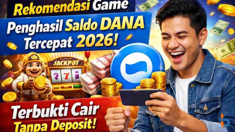 Rekomendasi Game Penghasil Saldo DANA Tercepat 2026, Terbukti Cair Tanpa Deposit (Foto: AI)