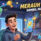 Meraup Cuan Sambil Main Game: Daftar Aplikasi Penghasil Uang Terbaik 2026 (Foto: AI)