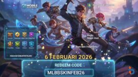 Segera Klaim! Kode Redeem Mobile Legends 6 Februari 2026: Banjir Fragmen dan Skin Gratis
