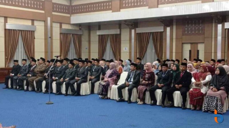 Wawako Azhar Hamzah Lantik Sembilan Pejabat Eselon II dan III