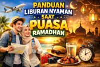 Panduan Lengkap Liburan Nyaman saat Puasa Ramadhan (Foto: AI)