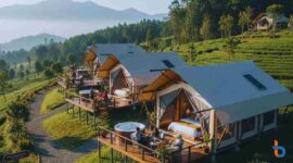 Ilustrasi. Rekomendasi Glamping Nyaman di Puncak: Sensasi Tidur di Alam Tanpa Ribet