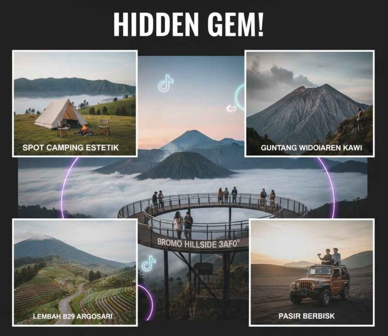 5 Wisata Baru Sekitar Bromo Viral di TikTok 2026