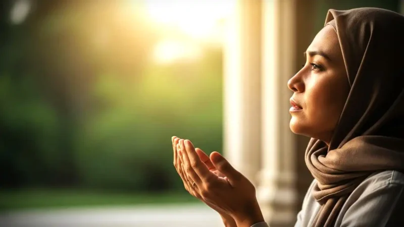 
HomeIslami
Doa Puasa Syawal Lengkap dengan Terjemahannya, Ibadah Sunah Usai Ramadan
Setelah sebulan penuh berpuasa Ramadan, umat Islam dianjurkan untuk melanjutkan ibadah sunah Puasa Syawal. Pahami doa puasa syawal berikut ini,Miranti
Oleh
Miranti
Diterbitkan 18 Maret 2026, 22:00 WIB
Share
Copy Link
Batalkan
Ilustrasi Orang Berdoa/Gemini AI
Perbesar
Ilustrasi Doa Puasa Syawal. (Gemini AI)