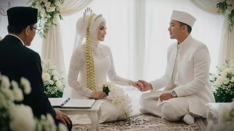 Menikah di Bulan Syawal: Mitos atau Sunnah? (Foto: Gemini AI)