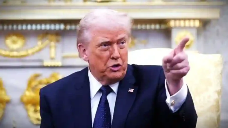 Presiden Amerika Serikat, Donald Trump, pada 3 Maret 2026.(Dok. AP/Mark Schiefelbein)