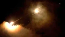 Ilustrasi -- Serangan rudal Iran terhadap Israel. (dok. REUTERS)