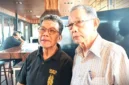 Keenan Nasution dan Rudi Pekerti dalam jumpa pers di daerah Fatmawati, Jakarta Selatan, Selasa (3/6/2025).(KOMPAS.com)