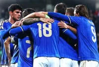 Timnas Italia meraih kemenangan krusial 2-0 atas Moldova pada laga Kualifikasi Piala Dunia 2026, Kamis (13/11/2025) atau Jumat dini hari WIB.(TANGKAPAN LAYAR)