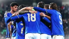Timnas Italia meraih kemenangan krusial 2-0 atas Moldova pada laga Kualifikasi Piala Dunia 2026, Kamis (13/11/2025) atau Jumat dini hari WIB.(TANGKAPAN LAYAR)