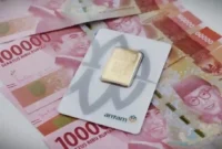 Ilustrasi emas Antam, harga emas Antam hari ini, harga Antam hari ini, harga logam mulia Antam, harga emas hari ini.(Shutterstock)