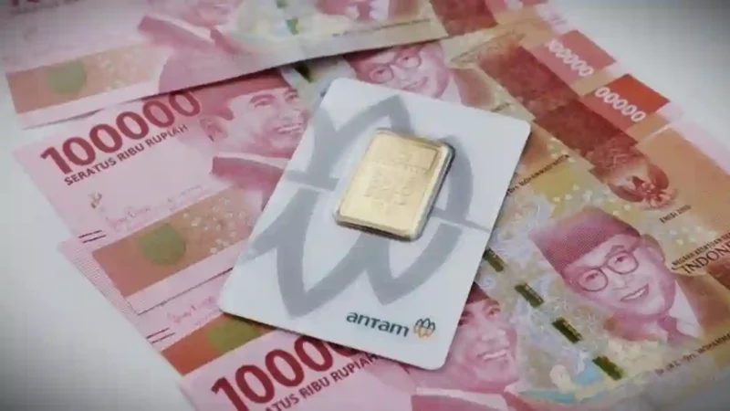 Ilustrasi emas Antam, harga emas Antam hari ini, harga Antam hari ini, harga logam mulia Antam, harga emas hari ini.(Shutterstock)