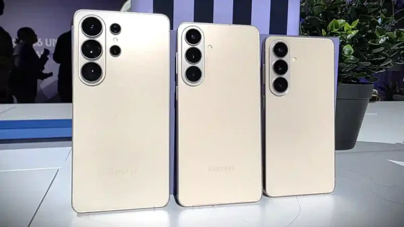 Samsung Galaxy S26 series varian warna eksklusif online Pink Gold. (Kompas.co)