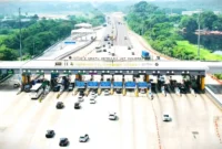 Gerbang Tol Cikampek Utama. (Dokumentasi Jasa Marga)