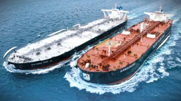 Dua kapal Pertamina Indonesia masih tertahan di Selat Hormuz. (KOMPAS.com)