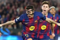 Robert Lewandowski memecahkan rekor Lionel Messi di Liga Champions. ist