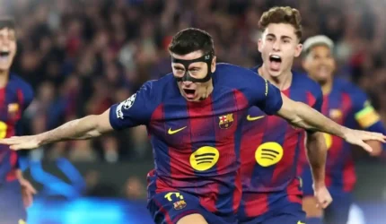 Lewandowski Pecahkan Rekor Messi, Barcelona Hajar Newcastle 7-2