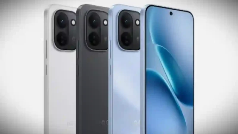 iQoo Z11 ditawarkan dalam tiga opsi varian warna, yaitu biru, putih, dan hitam. (GSM Arena)