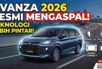 Toyota Avanza 2026 Resmi Mengaspal dengan Teknologi Lebih Pintar