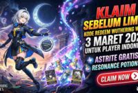 Kode Redeem Wuthering Waves Terbaru 3 Maret 2026 untuk Player Indonesia