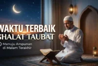 Shalat Taubat: Waktu Mustajab, Niat, dan Tata Cara Lengkap. Ilustrasi Gemini AI