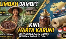 Kulit Kopi hingga Daun Nanas Jambi Kini Jadi Rebutan Pasar Global