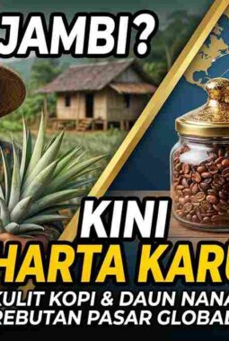 Kulit Kopi hingga Daun Nanas Jambi Kini Jadi Rebutan Pasar Global