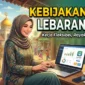 Kebijakan WFA Lebaran 2026: ASN dan Karyawan Swasta Bisa Kerja dari Mana Saja. Ilustrasi Gemini AI