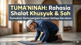 Tuma’ninah: Rahasia Shalat Khusyuk dan Sah. Ilustrasi AI