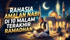 Ini Amalan Nabi Muhammad SAW di 10 Malam Terakhir Ramadhan. Ilustrasi Gemini AI