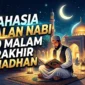 Ini Amalan Nabi Muhammad SAW di 10 Malam Terakhir Ramadhan. Ilustrasi Gemini AI