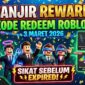 Banjir Reward! Kode Redeem Roblox 3 Maret 2026, Sikat Aksesori Eksklusif Sebelum Expired