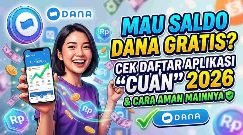 Mau Saldo DANA Gratis? Cek Daftar Aplikasi 
