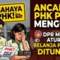 Ancaman PHK PPPK Menguat, DPR Minta Aturan Belanja Pegawai Ditunda. ilustrasi Gemini AI