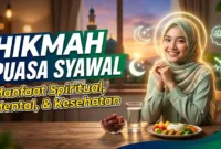 Hikmah Puasa Syawal bagi Kehidupan Muslim. Ilustrasi Gemini AI