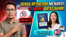 Ilustrasi. Ingat, 31 Maret Batas Akhir SPT Orang Pribadi! Ini Besaran Denda dan Cara Lapor Online