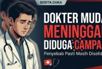 Dokter Muda Meninggal Diduga Campak. Ilustrasi Gemini AI