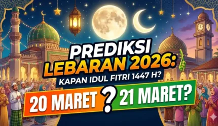 Prediksi Lebaran 2026: 20 atau 21 Maret? Ini Penjelasannya