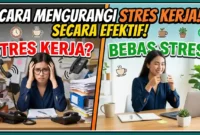 Ilustrasi - Mengurangi Stres Kerja Secara Efektif. Gemini AI