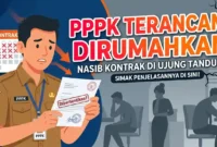 Ilustrasi PPPK Terancam Dirumahkan. Gemini AI